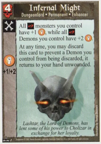 Cholizar uses the power borrowed from the demon lord Lashtar to accomplish her evil goals