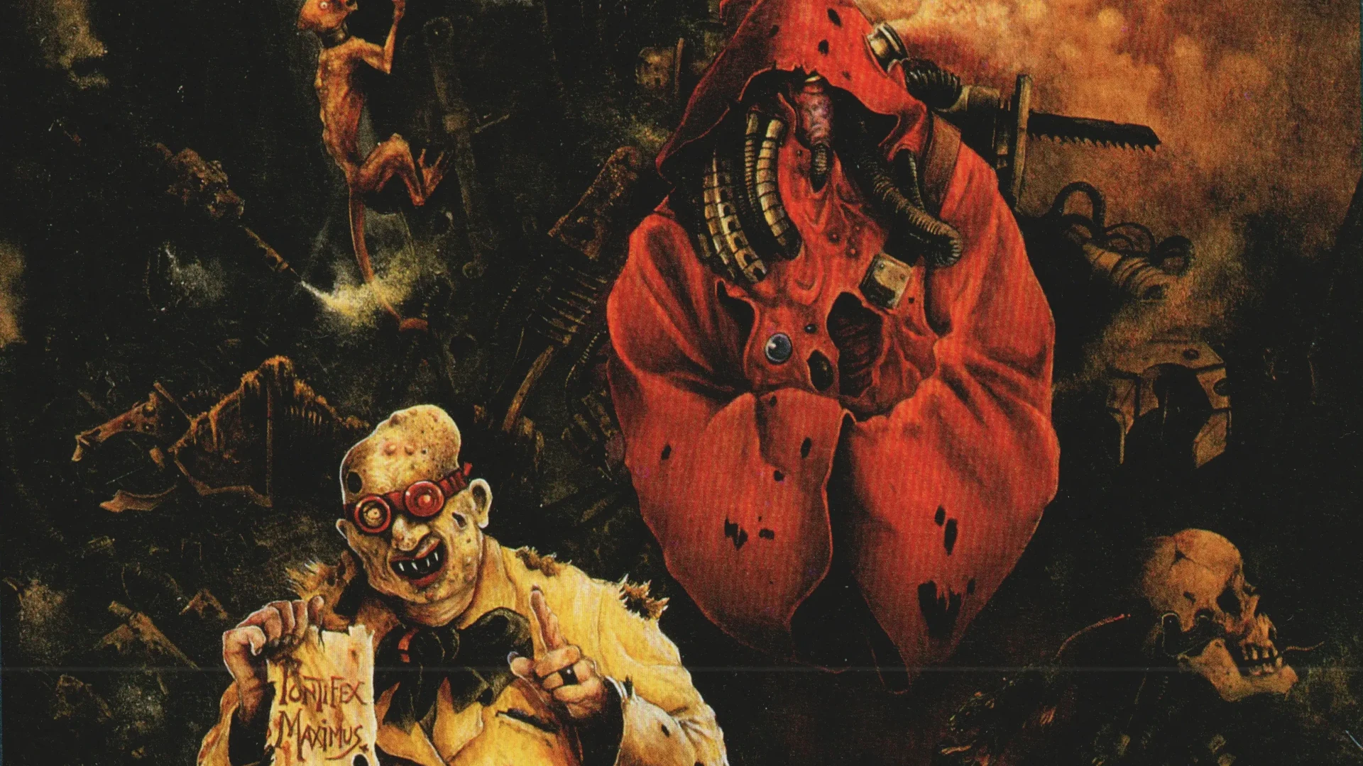 Adeptus Mechanicus in red