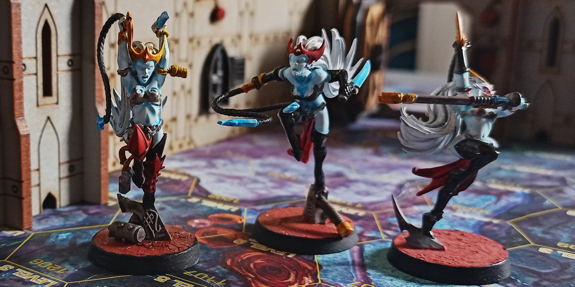 Daughters of Khaine converted into Elecro-Priestesses